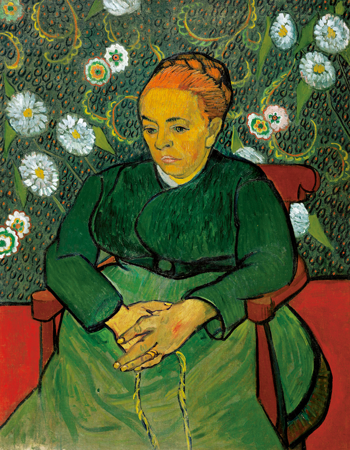  文森特·威廉·梵高  Vincent Willen Van Gogh —— 奥古斯丁·卢兰 美国纽约大都会博物馆藏 1889